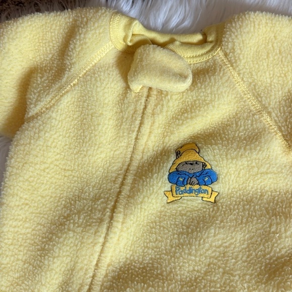 Vintage Paddington Bear fleece pajamas 2 pair Size Small (fits up to 25”) - Picture 2 of 9